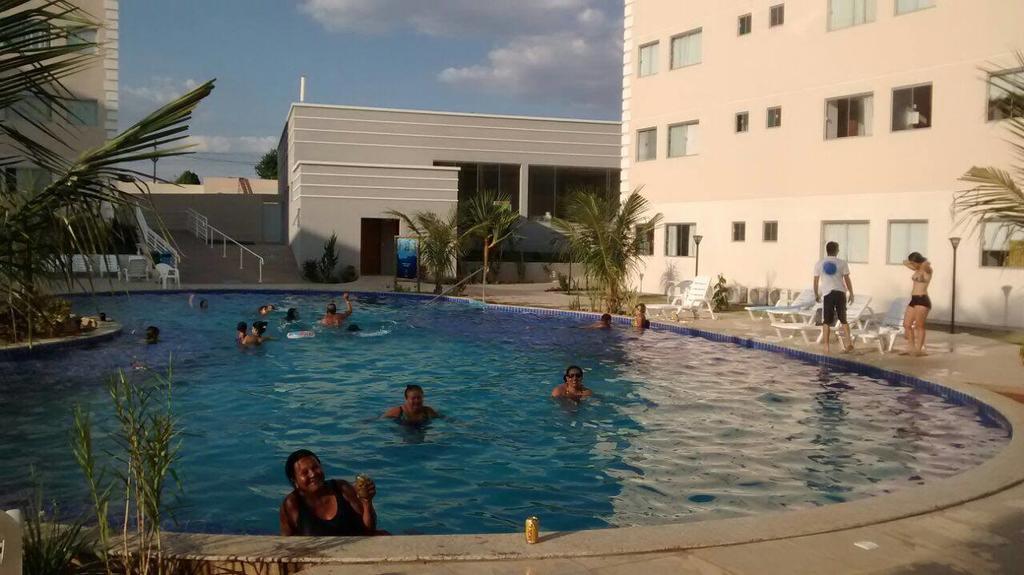 Apartamento Encontro Das Aguas Caldas Novas Ngoại thất bức ảnh